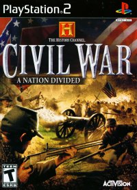 History Channel Civil War A Nation Divided Xbox 360 US box art